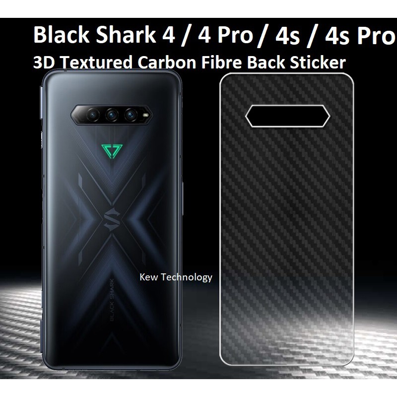 Black Shark 4/4 Pro/4s/4s Pro Back Film/Sticker