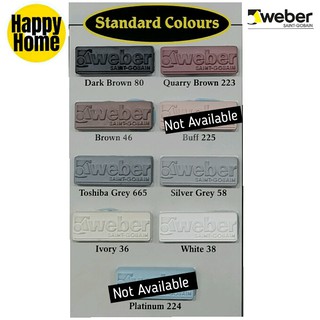 Weber 1 kg Standard Colours Fine Grout Coloured Grout For Narrow Wall ...