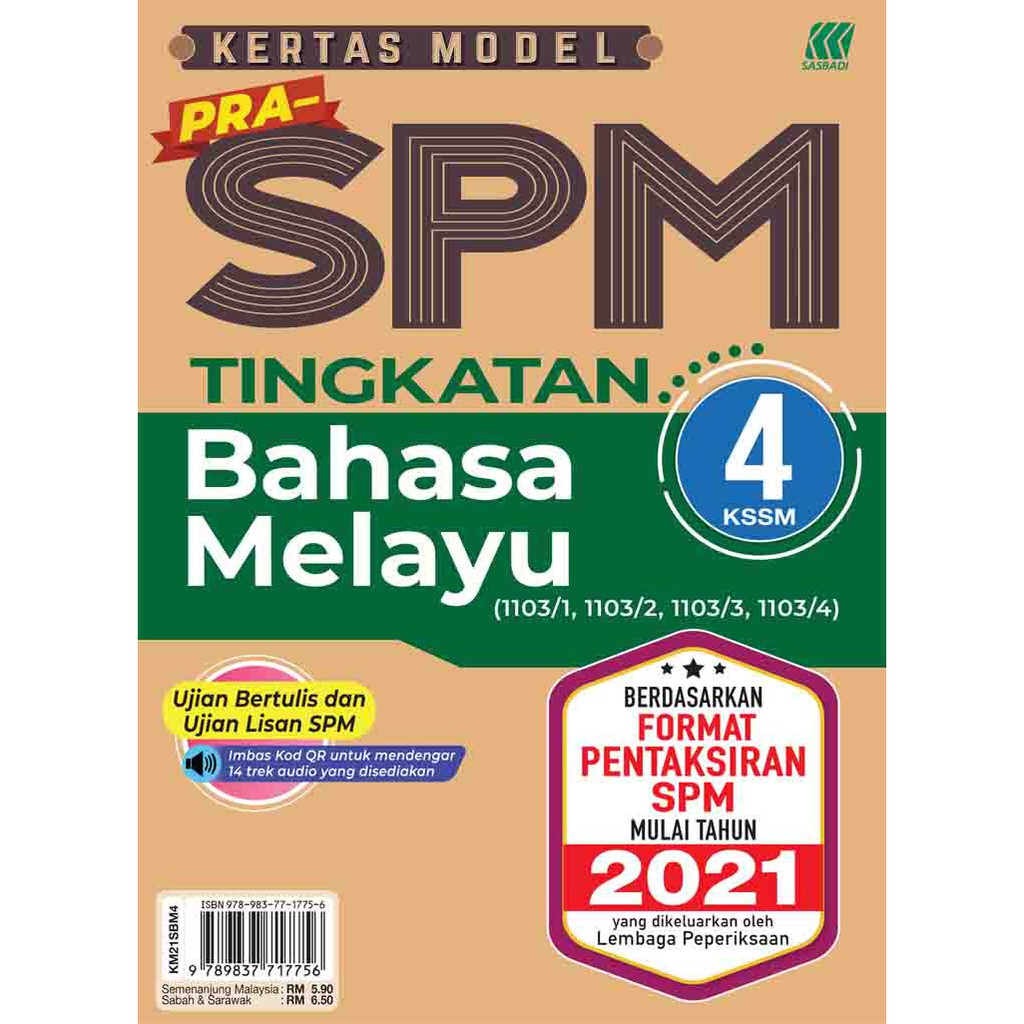 Buy Kertas Model PraSPM Tingkatan 4 KSSM (2021)  SeeTracker Malaysia