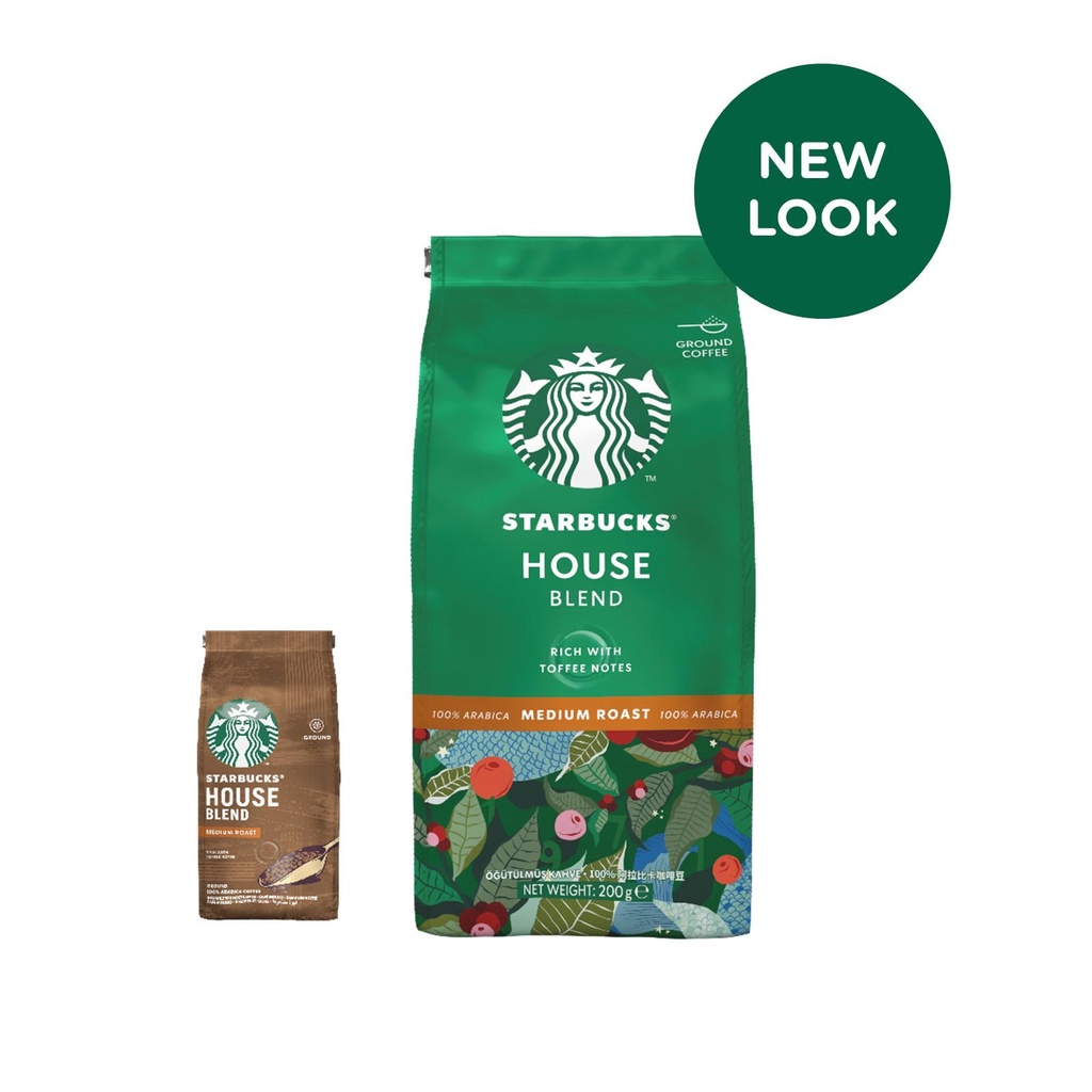 STARBUCKS House Blend Medium Roast Ground Coffee 200g Shopee Malaysia