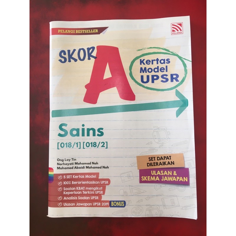 Skor A Kertas Model Upsr Shopee Malaysia