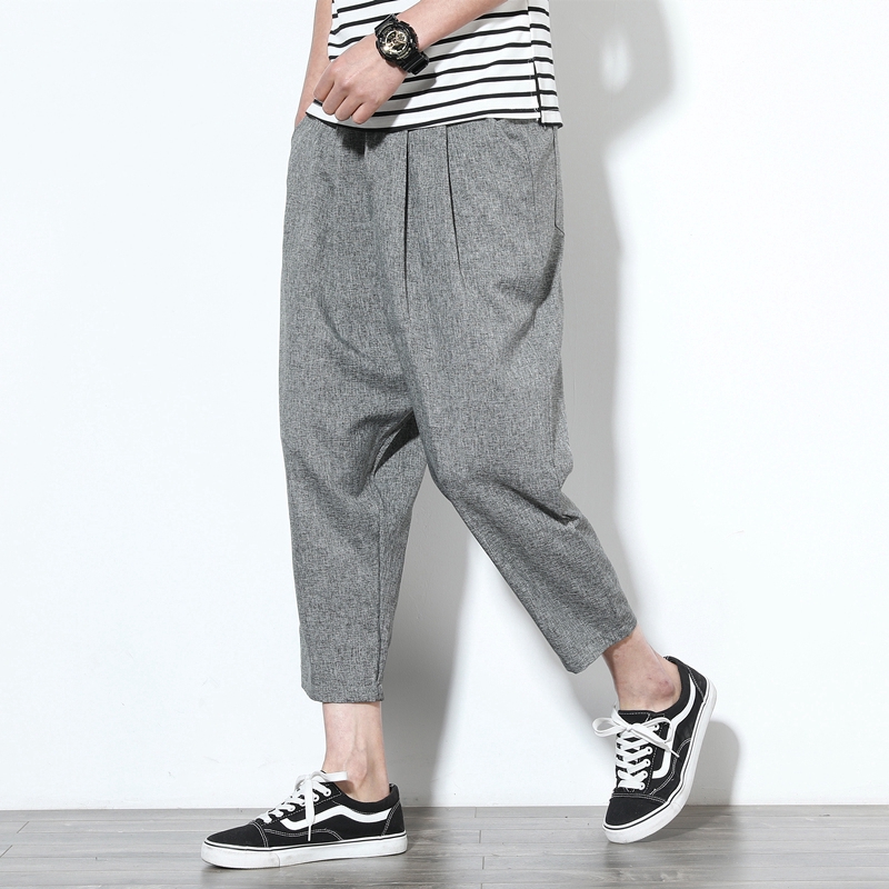 wide leg joggers mens