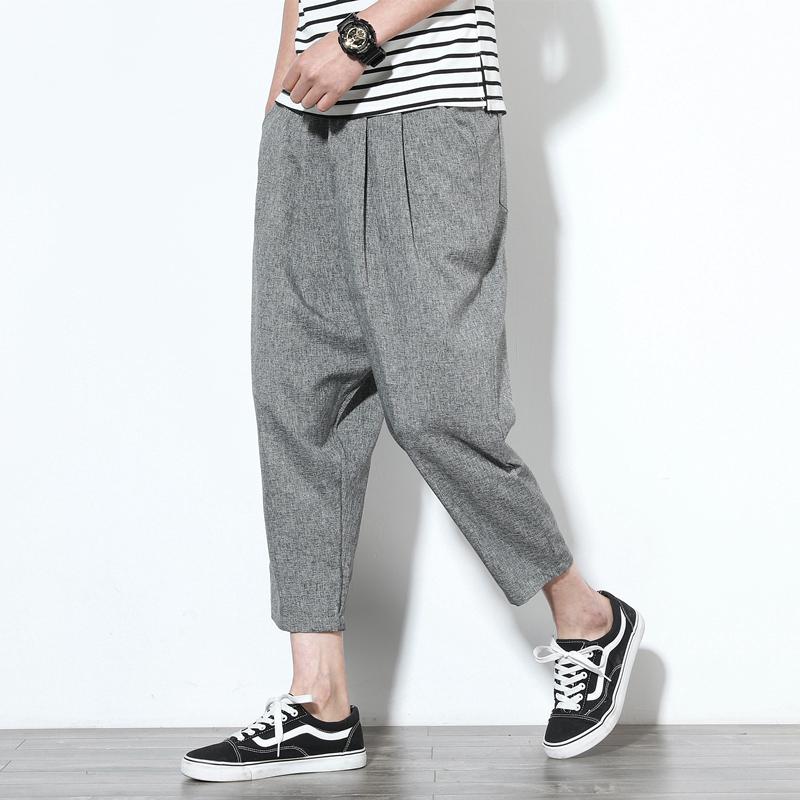 mens loose leg joggers