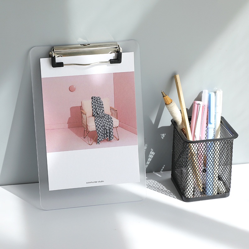 Transparent Writing Board A5/A4 Size PP Multifunction Foldable