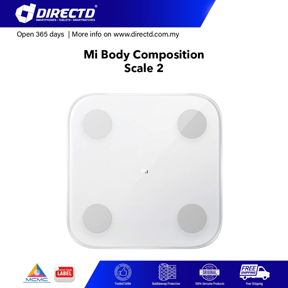 Mi Body Composition Scale 2 ORIGINAL by Xiaomi Malaysia Shopee Malaysia