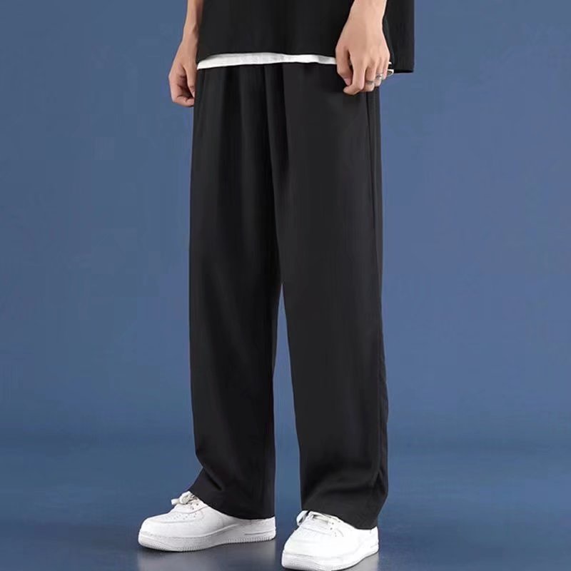 （size M8XL）Fashionable HipHop Street Stitching Color Elastic Waist