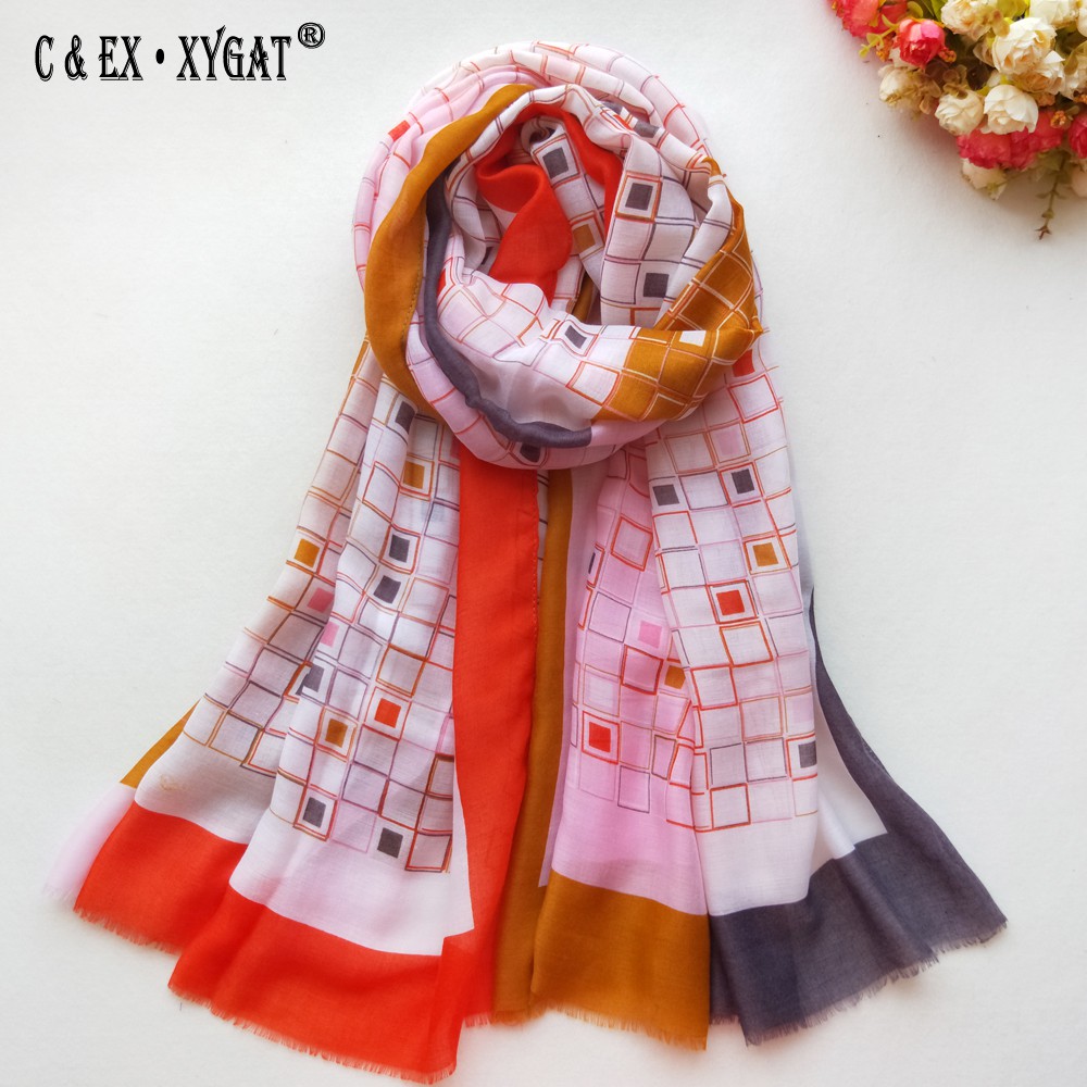 cotton long scarf