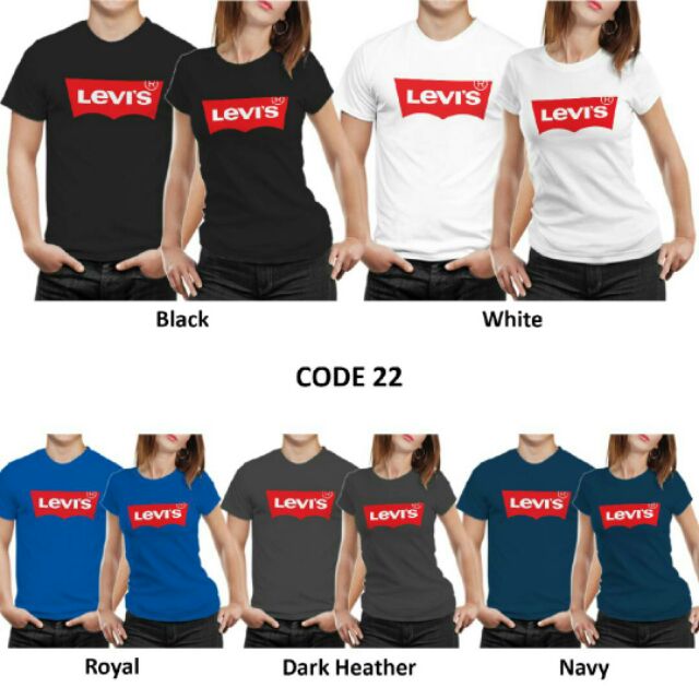 levis couple t shirts