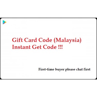 Malaysia G Play Gift Card Code RM10/RM20/RM30 (Instant Reply)