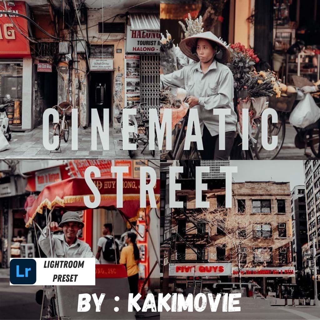 Cinematic Street / Lightroom Mobile Presets