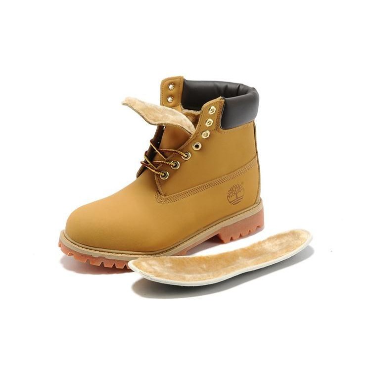 timberland boots with fur mens