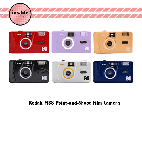 Kodak M38 Film Camera Nondisposable Flash Pointandshoot Film Camera