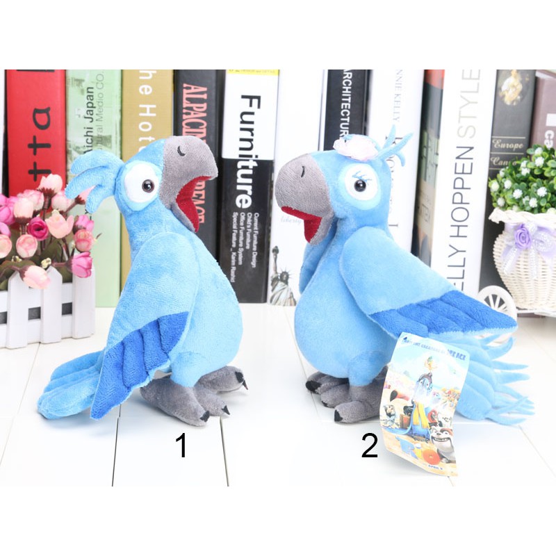 Movie Rio Blu Jewel Rafael Nico Pedro Tiago Carla Bia Plush Soft Toys Stuffed Animal Doll Shopee Malaysia