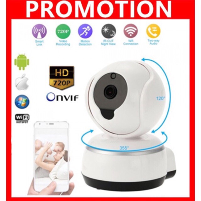 IP Wifi Smart Net Camera V380 | Shopee Malaysia