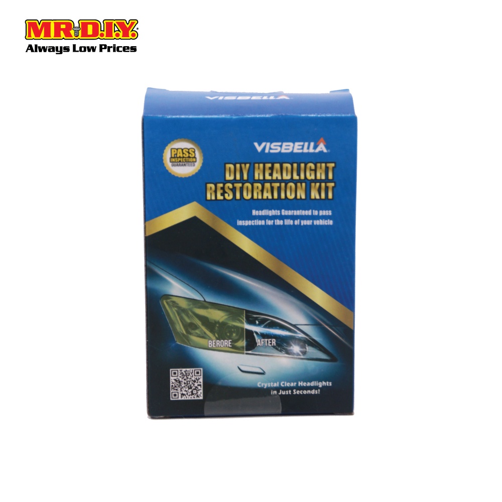 VISBELLA DIY Headlight Restoration Kit PL01251B Shopee Malaysia