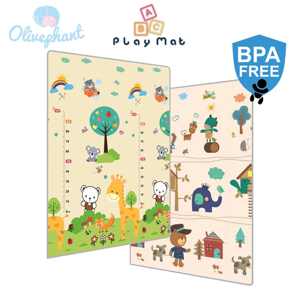 Olivephant Abc Play Mat Bpa Free Baby Play Mat 150x180x1 0cm