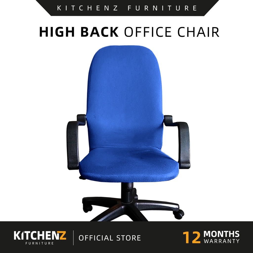 KitchenZ 3V Office Chair Ergonomic Chair Executive Chair Medium Back