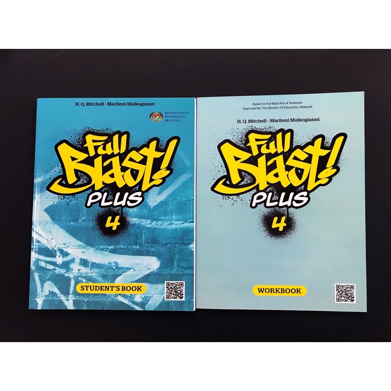 Ready stock full blast plus 4 student s book workbook shopee malaysia