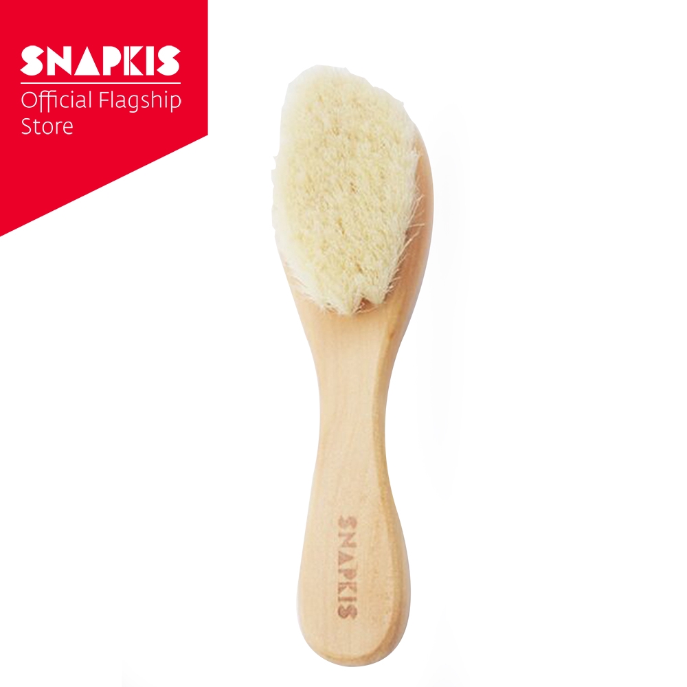 baby wooden hair brush