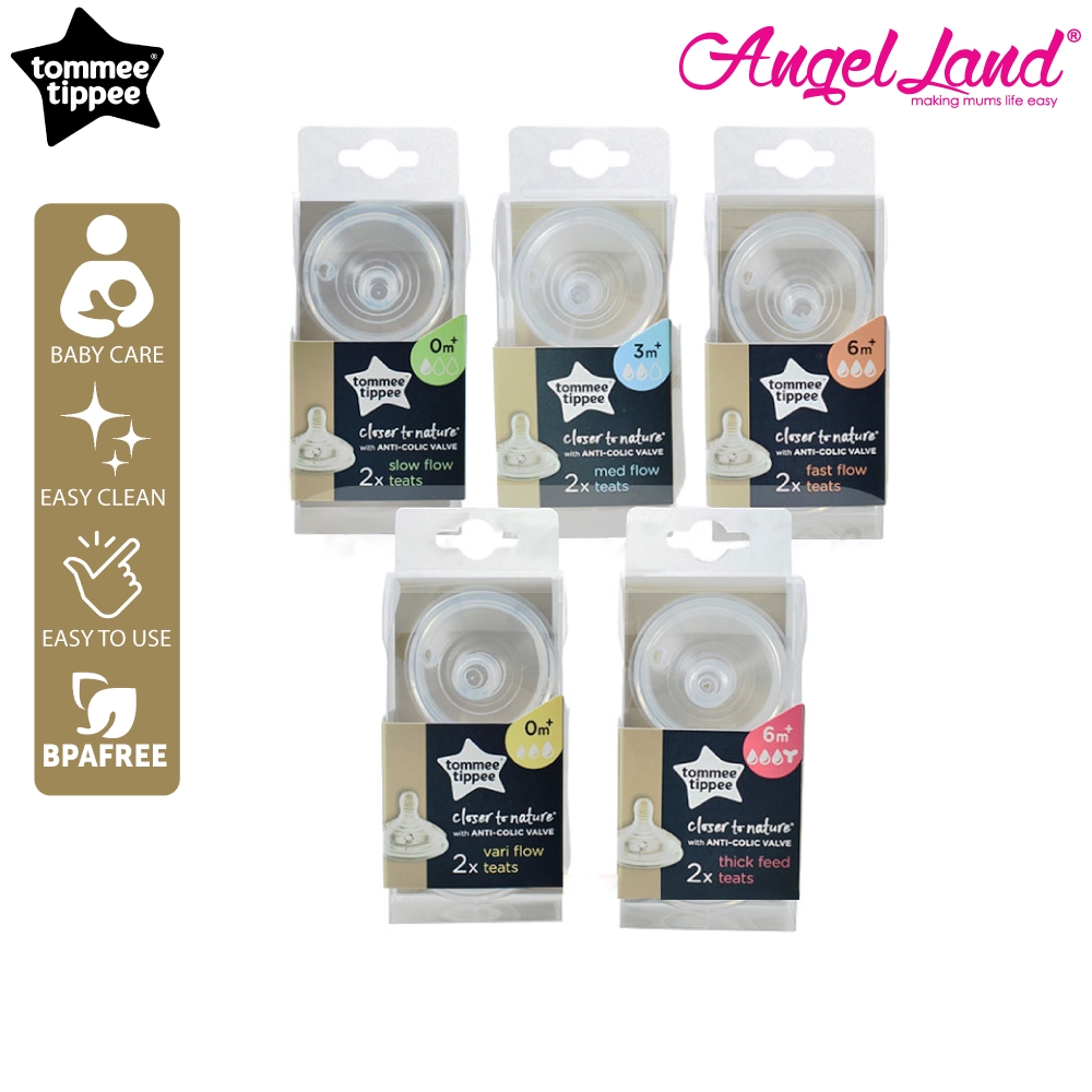 tommee tippee closer to nature fast flow teats
