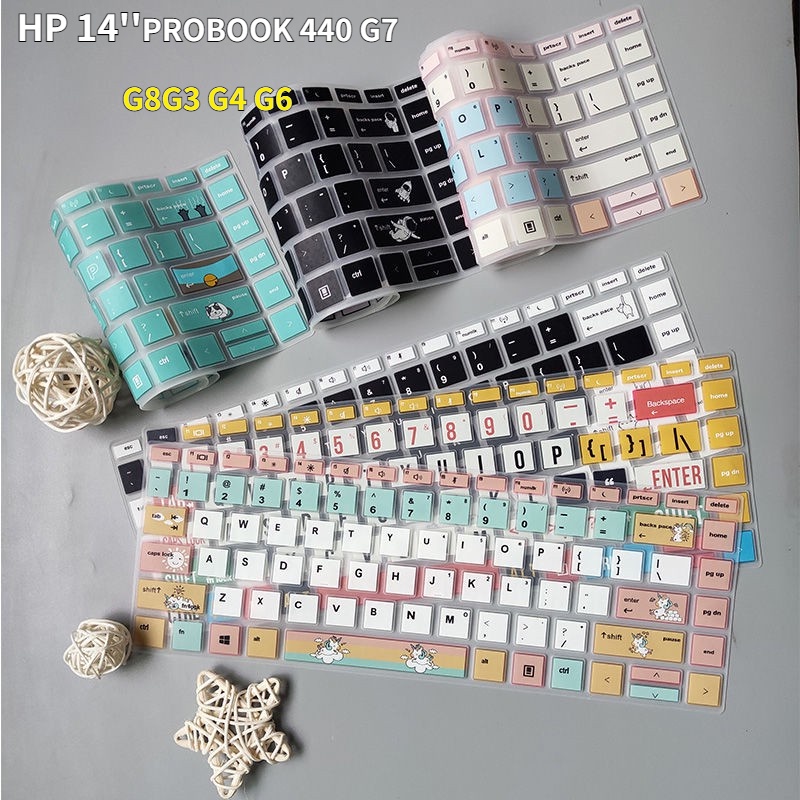 READY STOCK Laptop Keyboard Cover HP Probook 440 G8 G7 G6 G4 G3 14 Inch Keyboard Protector for HP Pro G1 446 G3S ProBook 445R G6 AMD Version ZHAN 66