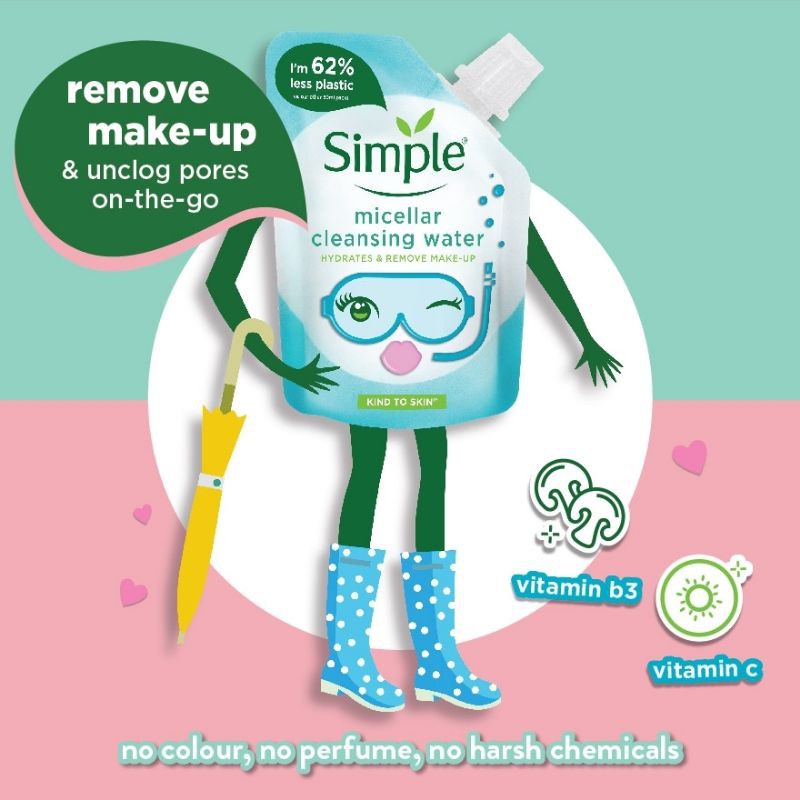 Simple Kind to Skin Micellar Cleansing Water 45ml