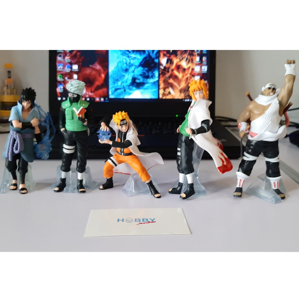 NARUTO Sasuke Kakashi Hatake Minato Killer Bee Action Figure Collector
