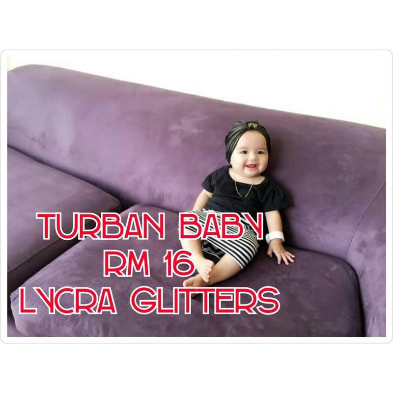 Turban Baby Kain Lycra