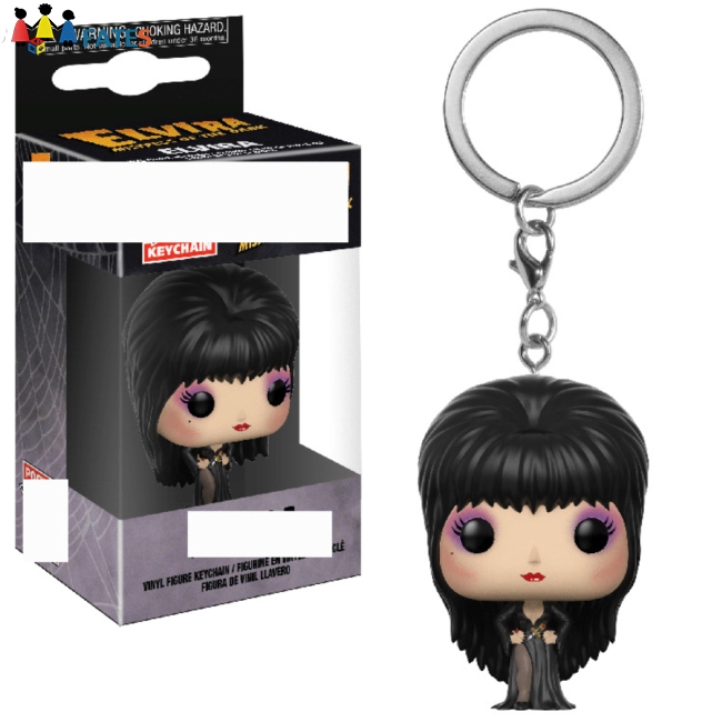elvira funko pop keychain