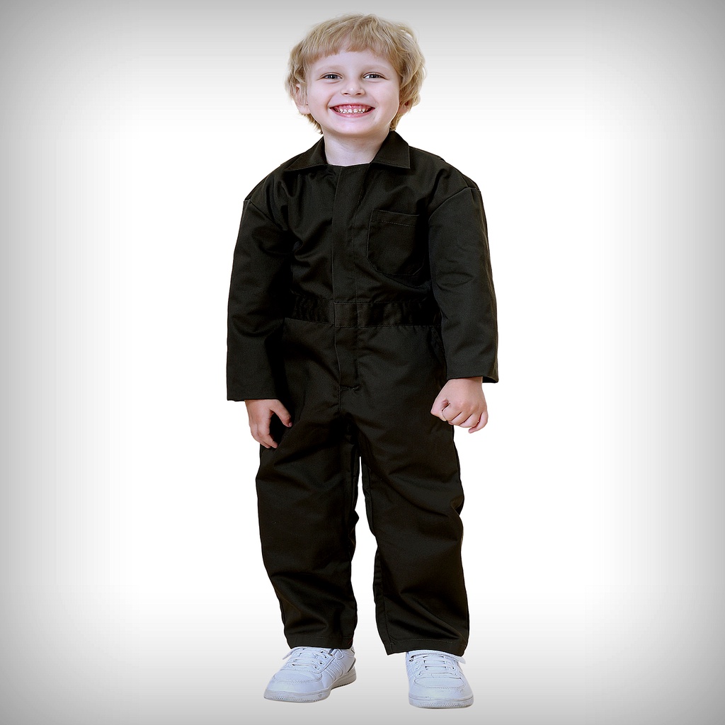 Kids Boilersuit Childrens Work Coverall Boys Girls Overalls School All In One 