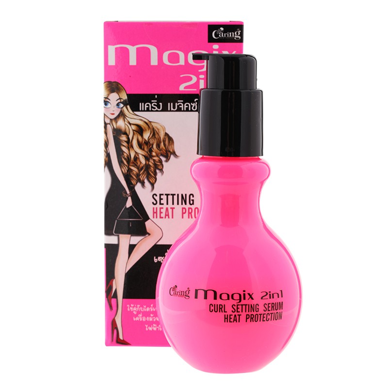 Caring Magix 2in1 Curl Setting Hair Styling Serum 100ml Shopee