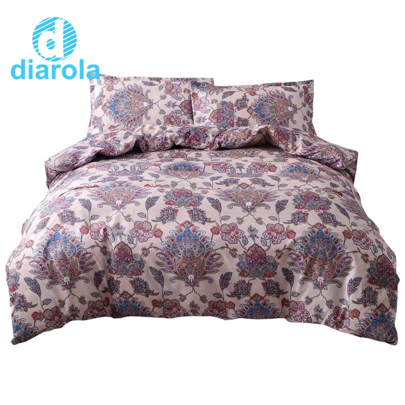 Bohemian Oriental Mandala Bedding Quilt Duvet Cover Set 3pcs