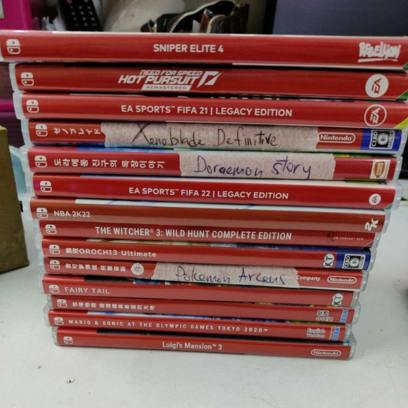 used nintendo switch games 002