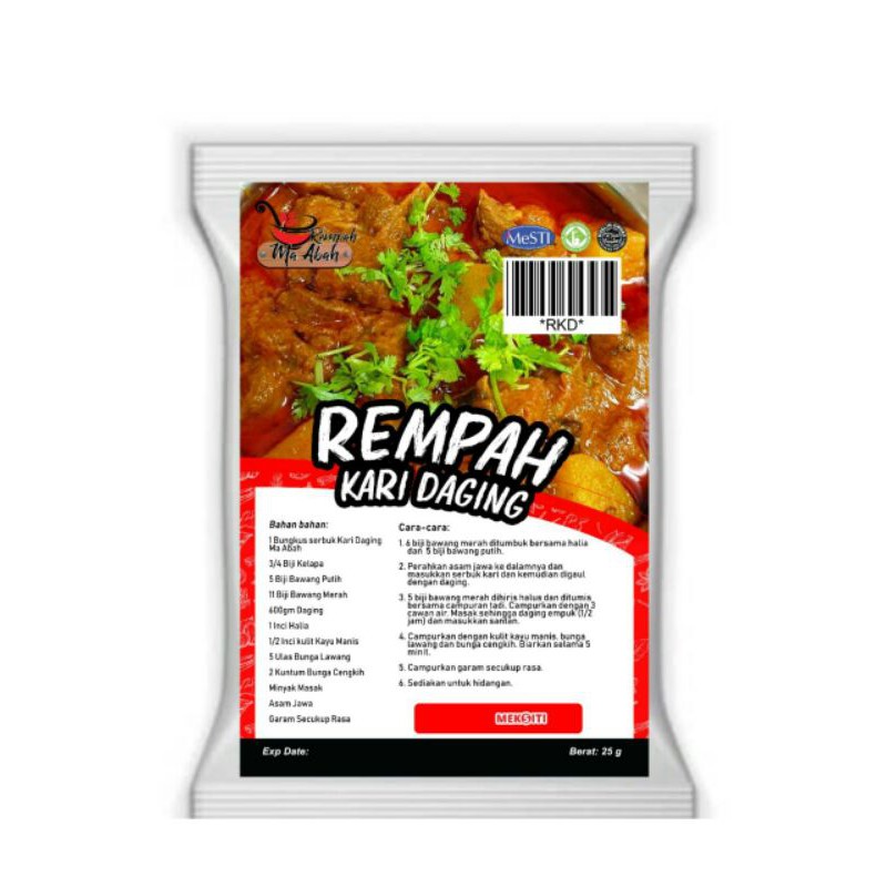 Rempah Ratus Original Kelantan 25g | Shopee Malaysia