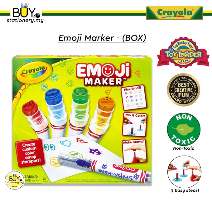 crayola marker maker emoji tips