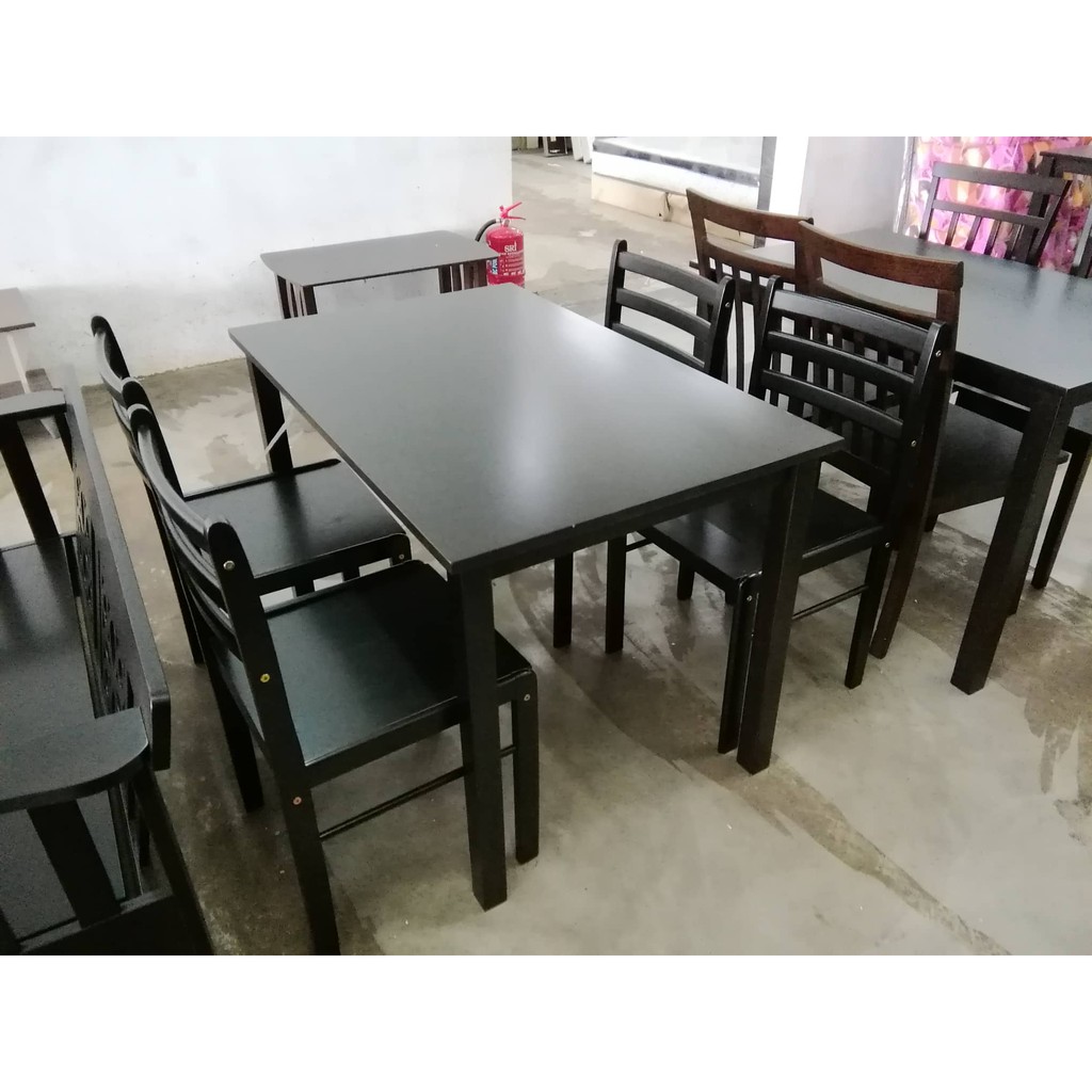 Meja Makan 4 seater got 2 colour Shopee Malaysia