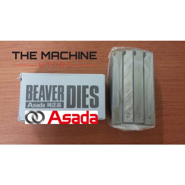 Japan Asada BSPT Alloy Steel Dies for Beaver ECO BSPT 1/2 3/4 89283