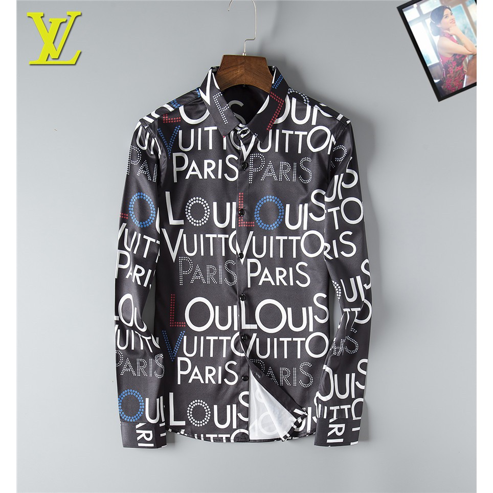 louis vuitton long sleeve polo