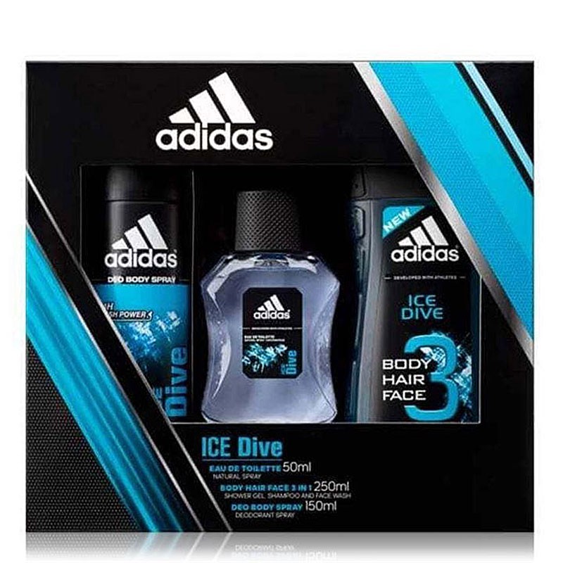 adidas perfume set of 3