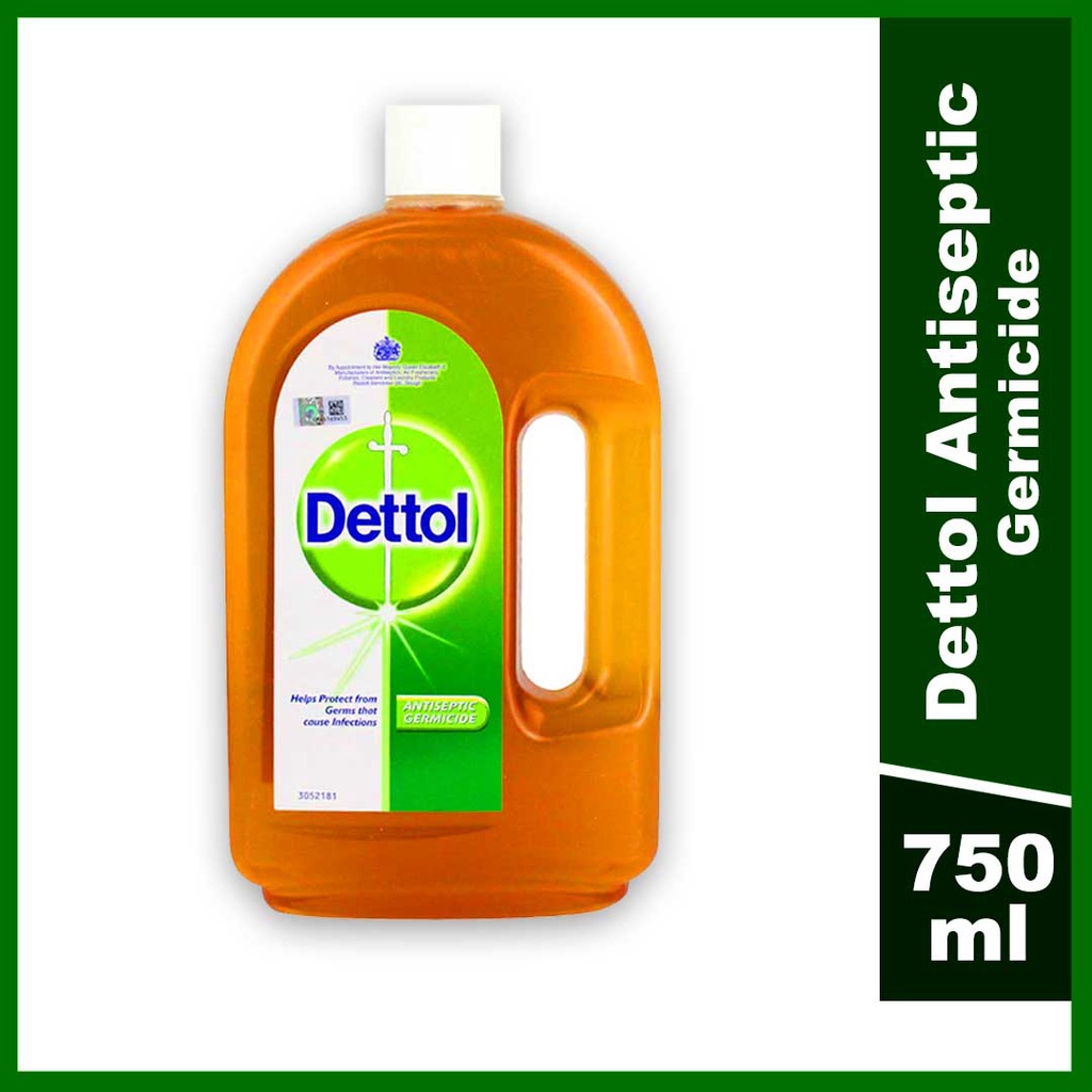 Dettol Antiseptic Germicide Against Germs Liquid 750ml Shopee Malaysia