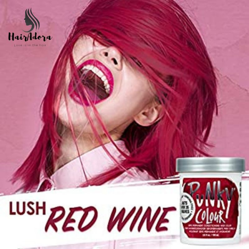 PUNKY COLOR - Treatment Hair Dye - Red Wine/ Burgundy | Shopee Malaysia
