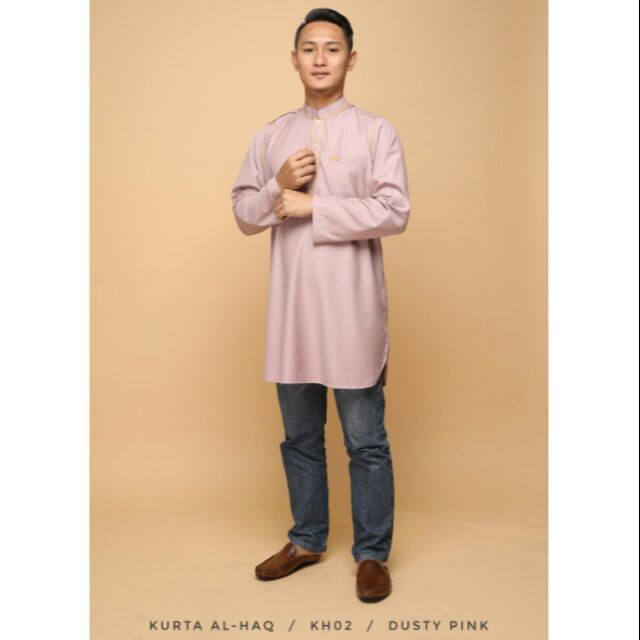 KURTA ALHAQ Lelaki Dewasa Baju Raya 2019 READY STOCK 