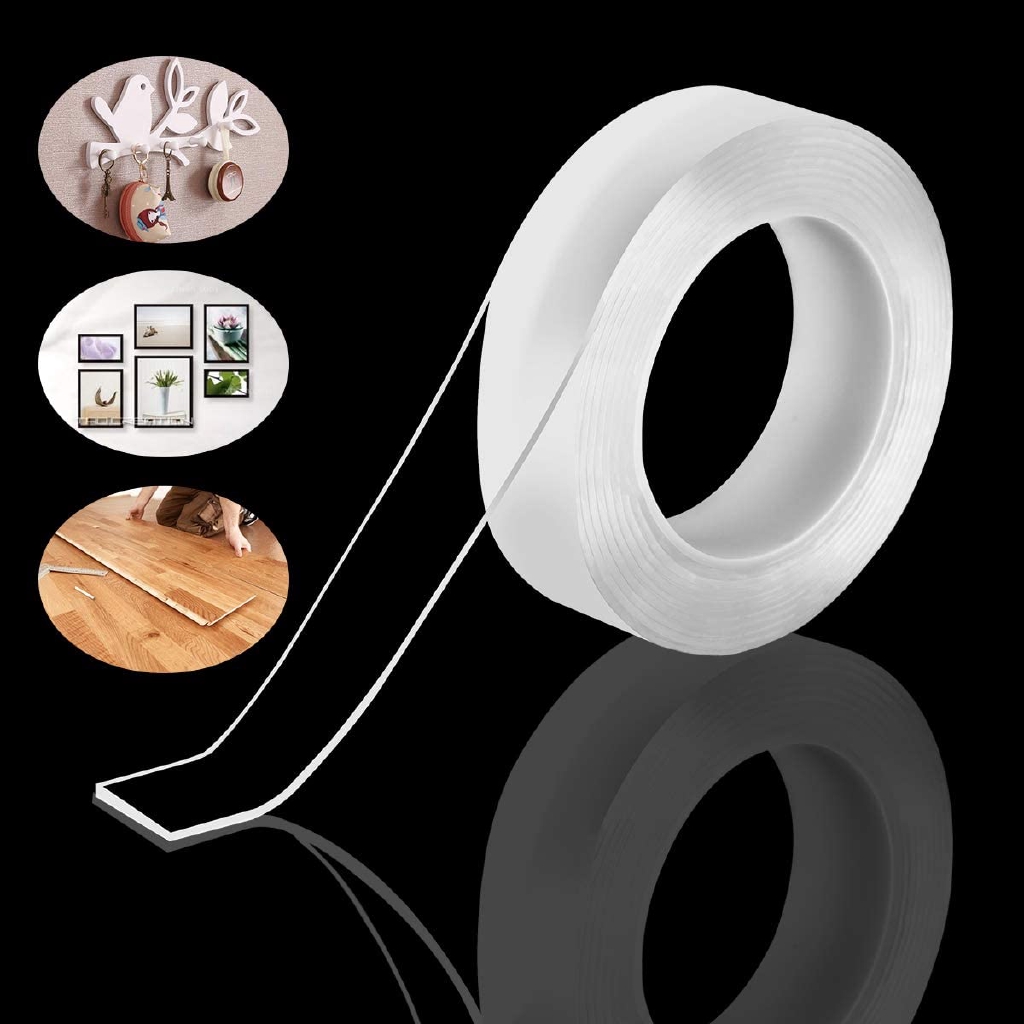 Multifunctional Strongly Sticky DoubleSided Adhesive Nano Tape