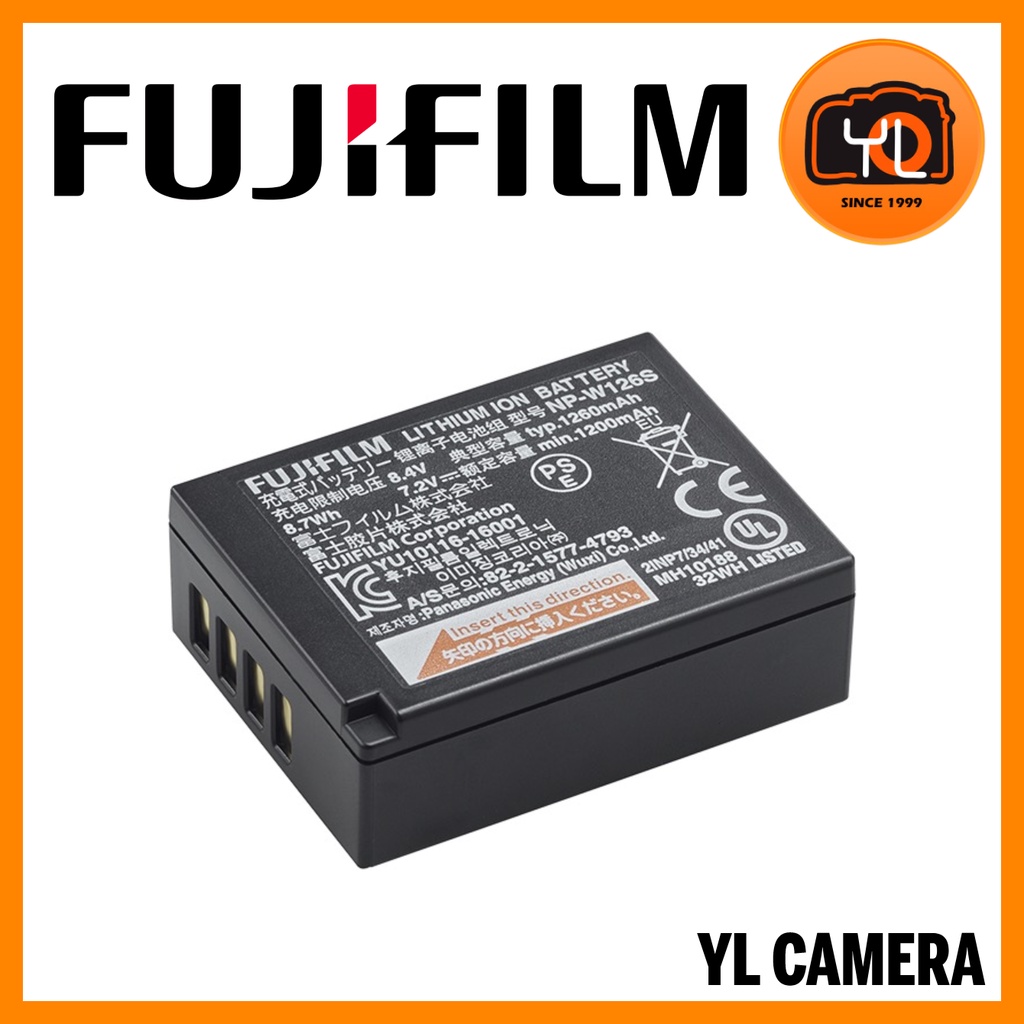 Fujifilm Np W126s Li Ion Battery Shopee Malaysia