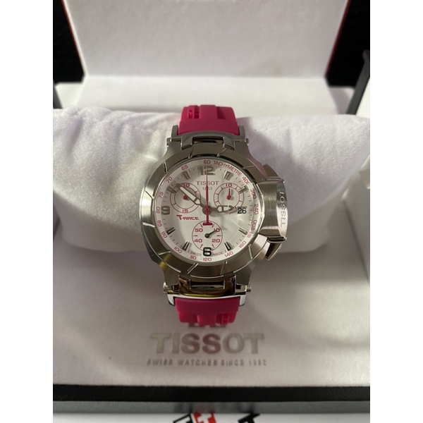 Tissot t hot sale race pink