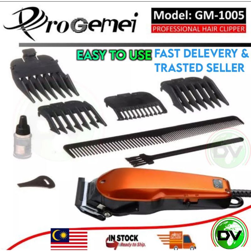 Buy Geemy Gm 1005 Professional Hair Clipper Mesin Rambut Seetracker Malaysia