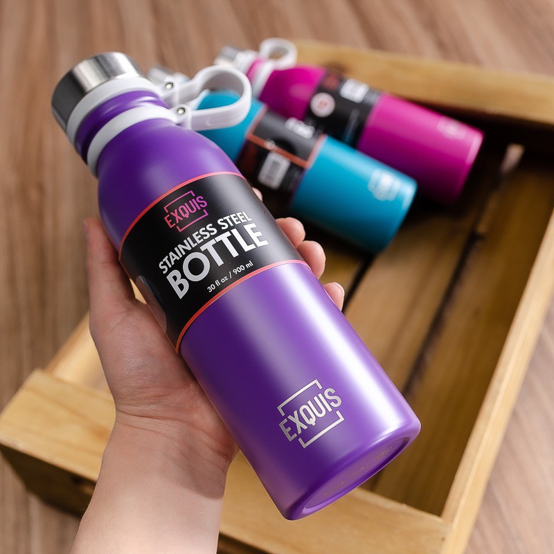 exquis water bottle stainless steel
