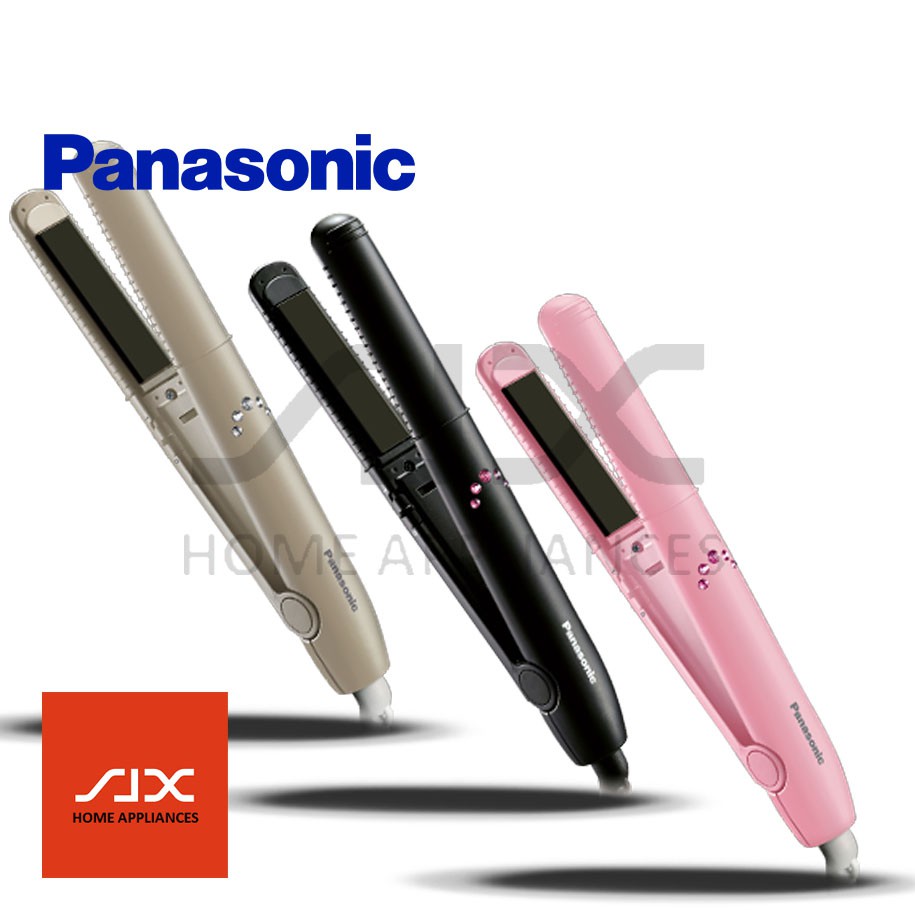 panasonic compact hair straightener & curler eh hv11