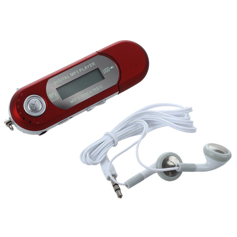8G USB Flash Drive MP3 Player FM Walkman red | Shopee Malaysia