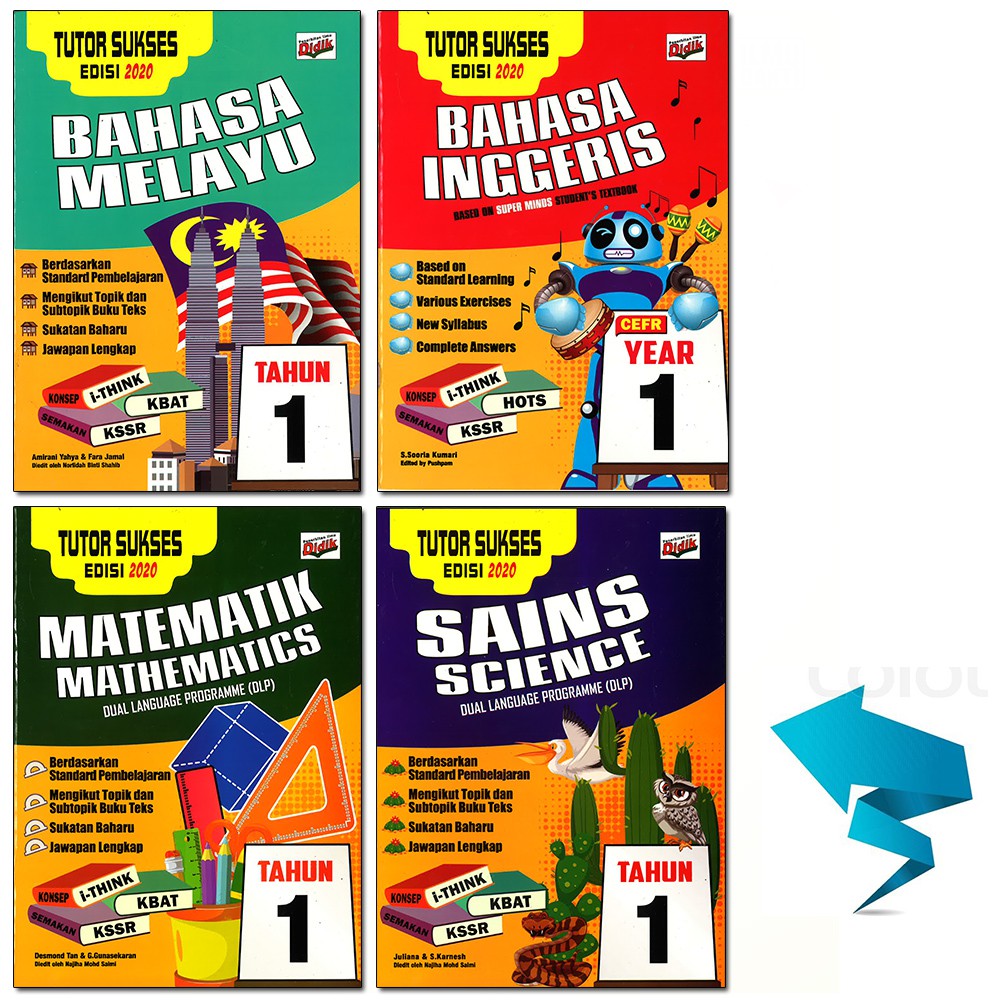 2020 Buku Latihan Tutor Sukses Bahasa Melayu English Matematik Sains Tahun 1 2 3 4 Shopee Malaysia